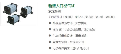 新型大口径气缸